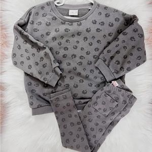 Zara- Gray Leopard Set